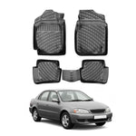 Resmi Galeri görüntüleyicisine yükleyin, Toyota Corolla 3D Paspas - Siyah | 1998-2002 Arası, SD