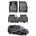 Resmi Galeri görüntüleyicisine yükleyin, Toyota Proace City 3D Paspas - Siyah, Flame/Passion X-Pack Paket | 2019 ve Sonrası