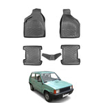 Resmi Galeri görüntüleyicisine yükleyin, Fiat Panda 3D Paspas - Siyah | 1981-1996 Arası
