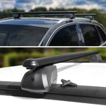 Resmi Galeri görüntüleyicisine yükleyin, Audi A4 Ara Atkı Siyah- Bold Bar v2 (2 Parça) | 2008-2015 Arası, SW