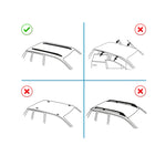 Resmi Galeri görüntüleyicisine yükleyin, Seat Ibiza Ara Atkı Siyah- Elegance v2 (2 Parça) | 2008-2017 Arası, SW