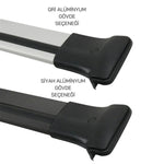 Resmi Galeri görüntüleyicisine yükleyin, Toyota Land Cruiser Prado 120 Ara Atkı Gri- Elegance v1 (2 Parça) | 2002-2009 Arası