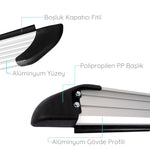 Resmi Galeri görüntüleyicisine yükleyin, Nissan Qashqai +2 Yan Basamak Seti - Gri, Opa | 2010-2014 Arası