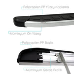 Resmi Galeri görüntüleyicisine yükleyin, Subaru XV Yan Basamak Seti - Gri, Proside | 2012-2018 Arası