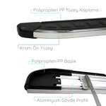 Resmi Galeri görüntüleyicisine yükleyin, Ford Tourneo Connect Yan Basamak Seti - Krom, Proside, Uzun Şase | 2022 ve Sonrası