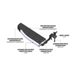 Resmi Galeri görüntüleyicisine yükleyin, Mitsubishi ASX Yan Basamak Seti - Siyah, Proside | 2010 ve Sonrası