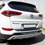 Resmi Galeri görüntüleyicisine yükleyin, Hyundai Tucson Arka Tampon Eşiği - Mat Siyah | 2015-2020 Arası