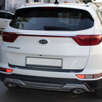 Resmi Galeri görüntüleyicisine yükleyin, Kia Sportage Arka Tampon Eşiği - Mat Siyah | 2016-2018 Arası