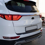 Resmi Galeri görüntüleyicisine yükleyin, Kia Sportage Arka Tampon Eşiği - Mat Siyah | 2016-2018 Arası
