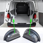 Resmi Galeri görüntüleyicisine yükleyin, VW Transporter T6 Kasa İçi Davlumbaz Kaplama - uzun Şase (2 Parça) | 2015-2023 Arası