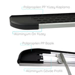 Resmi Galeri görüntüleyicisine yükleyin, Ford Tourneo Connect Yan Basamak Seti - Gri, Nevada | 2014-2021 Arası