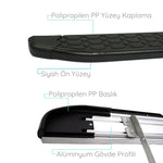 Resmi Galeri görüntüleyicisine yükleyin, Jeep Compass Yan Basamak - Siyah, Blackline | 2017 ve Sonrası