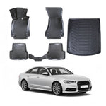 Resmi Galeri görüntüleyicisine yükleyin, Audi A6 C7 3D Paspas ve Bagaj Havuzu | 2011-2015 Arası, SD
