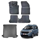 Resmi Galeri görüntüleyicisine yükleyin, Citroen C4 Picasso 3D Paspas (7 Koltuklu ve Bagaj Havuzu | 2013 ve Sonrası, SW