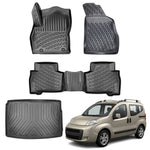 Resmi Galeri görüntüleyicisine yükleyin, Fiat Fiorino 3D Paspas (Dizel) ve Bagaj Havuzu (Halı Zeminli) | 2007-2019 Arası