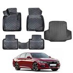 Resmi Galeri görüntüleyicisine yükleyin, Honda Accord 3D Paspas (USA Versiyon) ve Bagaj Havuzu | 2018 ve Sonrası, SD