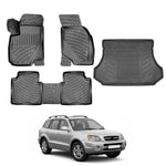 Resmi Galeri görüntüleyicisine yükleyin, Hyundai Santa Fe 3D Paspas ve Bagaj Havuzu | 2001-2006 Arası