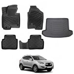 Resmi Galeri görüntüleyicisine yükleyin, Hyundai Tucson 3D Paspas (USA Versiyon) ve Bagaj Havuzu | 2010-2015 Arası