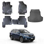 Resmi Galeri görüntüleyicisine yükleyin, Kia Sorento 3D Paspas ve Bagaj Havuzu | 2010-2015 Arası