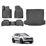 Resmi Galeri görüntüleyicisine yükleyin, Kia Sportage 3D Paspas (Comfort/Cool/Prestige Paket) ve Bagaj Havuzu | 2022 ve Sonrası