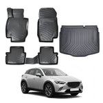 Resmi Galeri görüntüleyicisine yükleyin, Mazda CX-3 3D Paspas ve Bagaj Havuzu (Alt Bagaj) | 2015 ve Sonrası