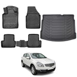 Resmi Galeri görüntüleyicisine yükleyin, Nissan Qashqai 3D Paspas ve Bagaj Havuzu (5 Koltuklu) | 2006-2013 Arası