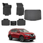 Resmi Galeri görüntüleyicisine yükleyin, Nissan Rogue 3D Paspas ve Bagaj Havuzu (Sport Cargo Tray in Lower) | 2013-2021 Arası