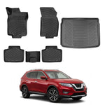 Resmi Galeri görüntüleyicisine yükleyin, Nissan Rogue 3D Paspas ve Bagaj Havuzu (Sport Cargo Tray in Upper) | 2013-2021 Arası