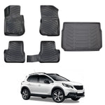 Resmi Galeri görüntüleyicisine yükleyin, Peugeot 2008 3D Paspas ve Bagaj Havuzu | 2013-2019 Arası