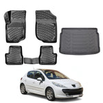 Resmi Galeri görüntüleyicisine yükleyin, Peugeot 207 3D Paspas ve Bagaj Havuzu | 2006-2014 Arası, HB