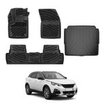 Resmi Galeri görüntüleyicisine yükleyin, Peugeot 3008 3D Paspas ve Bagaj Havuzu (Alt Bagaj) | 2016-2023 Arası