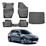 Resmi Galeri görüntüleyicisine yükleyin, Peugeot 307 3D Paspas ve Bagaj Havuzu | 2001-2014 Arası, HB
