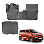 Resmi Galeri görüntüleyicisine yükleyin, Peugeot Expert Traveller 3D Paspas ve Bagaj Havuzu | 2016 ve Sonrası