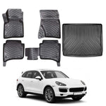 Resmi Galeri görüntüleyicisine yükleyin, Porsche Cayenne 3D Paspas (2 Bölge Klimalı) ve Bagaj Havuzu | 2011-2017 Arası