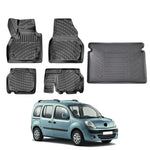 Resmi Galeri görüntüleyicisine yükleyin, Renault Kangoo 3D Paspas ve Bagaj Havuzu | 2007-2013 Arası