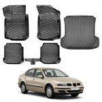Resmi Galeri görüntüleyicisine yükleyin, Seat Toledo 3D Paspas ve Bagaj Havuzu | 1998-2004 Arası, SD