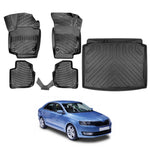 Resmi Galeri görüntüleyicisine yükleyin, Skoda Rapid 3D Paspas ve Bagaj Havuzu | 2012 ve Sonrası, SD