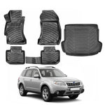 Resmi Galeri görüntüleyicisine yükleyin, Subaru Forester 3D Paspas ve Bagaj Havuzu | 2007-2012 Arası