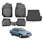 Resmi Galeri görüntüleyicisine yükleyin, Toyota Corolla 3D Paspas ve Bagaj Havuzu | 1991-1998 Arası, SD