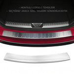 Resmi Galeri görüntüleyicisine yükleyin, Dodge Journey Arka Tampon Eşiği - Krom | 2011 ve Sonrası