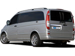 Resmi Galeri görüntüleyicisine yükleyin, Mercedes Vito W639 Bagaj Çıtası - Krom, Çift Kapılar için | 2003-2014 Arası