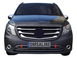 Resmi Galeri görüntüleyicisine yükleyin, Mercedes Vito W447 Ön Tampon Çıtası - Krom (2 Parça) | 2014-2024 Arası