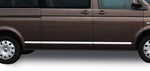 Resmi Galeri görüntüleyicisine yükleyin, VW Multivan T5 Yan Kapı Çıtası - Krom, Çift Sürgülü, Kısa Şase (5 Parça) | 2003-2023 Arası