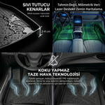 Resmi Galeri görüntüleyicisine yükleyin, Chevrolet Tahoe 3D Paspas - Siyah, 5 Koltuklu | 2020 ve Sonrası