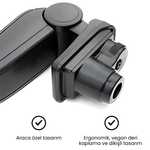 Resmi Galeri görüntüleyicisine yükleyin, Fiat 500/500C Kolçak - Siyah | 2007-2015 Arası, Cabrio