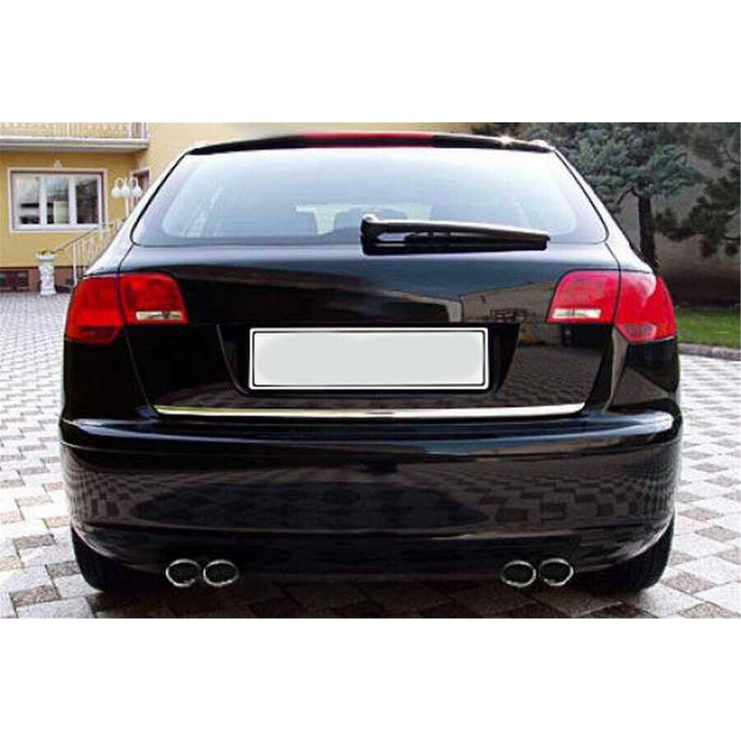 Audi A3 Bagaj Alt Çıtası - Krom | 2012-2019 Arası, HB/SD