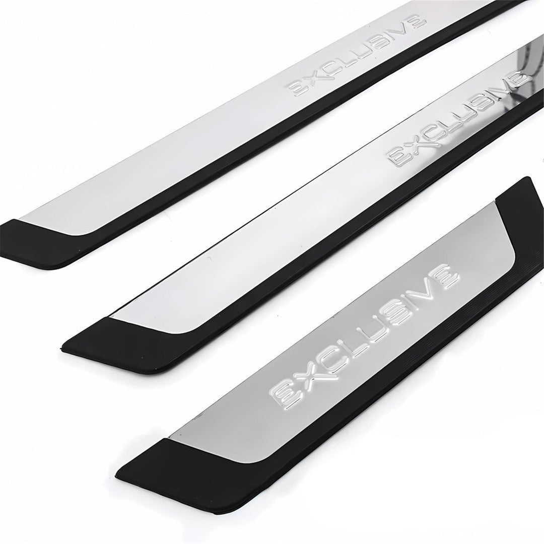 Universal Universal Kapı Eşiği - Krom/Plastik, Exclusive (4 Parça)