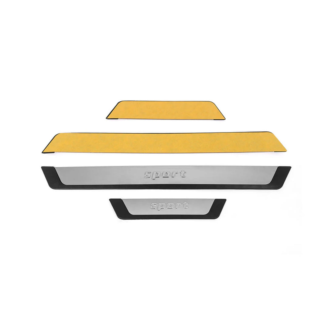 Audi A3 Kapı Eşiği - Krom/Plastik, Sport (4 Parça) | 2004-2012 Arası, HB