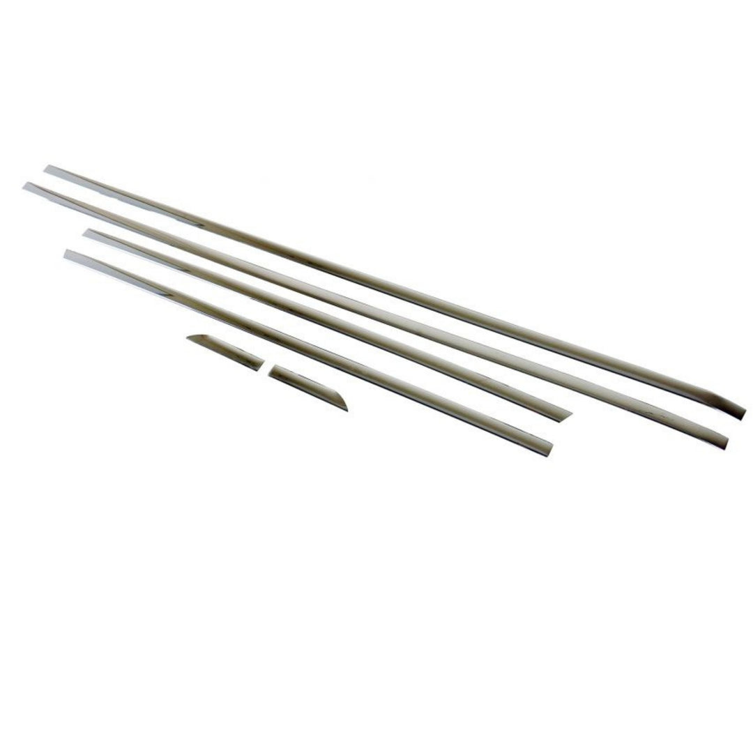 Audi A6 Yan Kapı Çıtası - Krom (4 Parça) | 2011-2018 Arası, SD