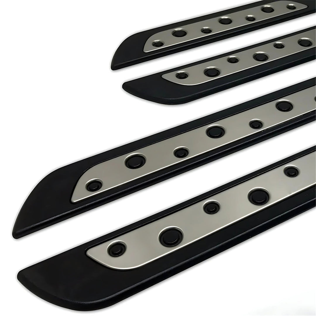 Chevrolet Aveo Kapı Eşiği - Krom/Plastik, Dot Line (4 Parça) | 2011-2018 Arası, HB